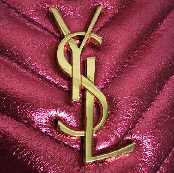 SOLD 💔 Yves Saint Laurent Monogram Love Heart Crossbody Bag 🩷 LIMITED EDITION - Picture 12 of 15